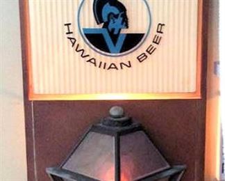 HMT022 Primo Hawaiian Beer Lantern Wall Hanging