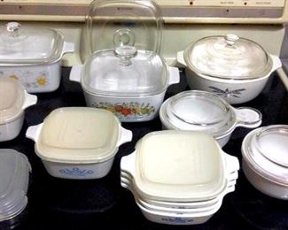 HMT037  Various Corningware Cookware