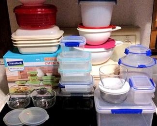 HMT039 Tupperware, Glasslock & Sistema Food Containers and More!