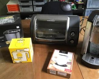 HMT044 Ice Cream Maker, Toaster Oven & More