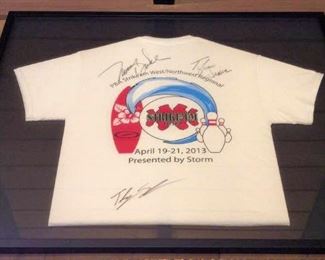 HMT063 Autographed Framed Shirt