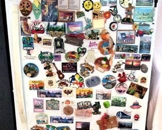 HMT120 Huge Lot of Various Souvenir Magnets