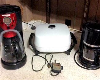 HMT119 Coffee Makers and Electric Skillet 