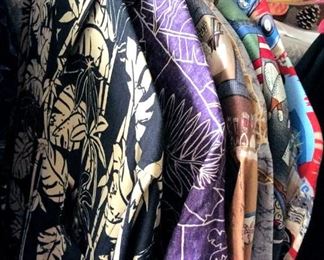 HMT188 Six Aloha Shirts Small & Medium