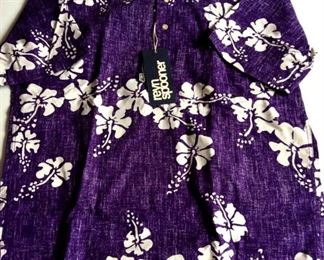 HMT186 Purple Reyn Spooner Aloha Shirt