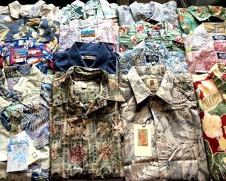 HMT193 Sixteen Aloha Shirts Selection