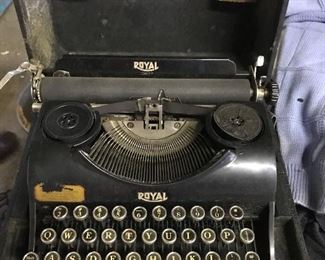 Vintage Royal typewriter