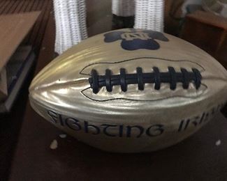 Vintage Notre Dame ball