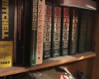 Vintage auto manuels