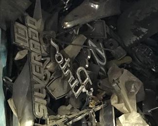 Tons of vintage car emblem logos