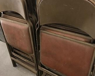 Vintage foling chairs