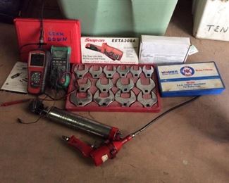 Assorted Car Parts and Testers
