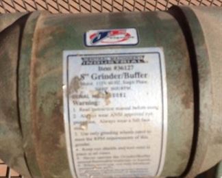 Central Machinery 8 Inch Grinder Buffer