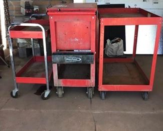 Snapon Rolling Tool Box and Carts