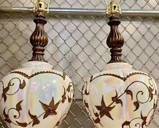 Pair Opalescent Lamps https://ctbids.com/#!/description/share/257272
