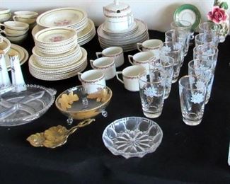 Antique China and Glassware