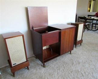 Stereo Cabinet with Speakers