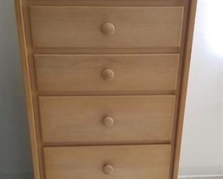 hi-boy blonde dresser