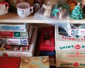 vintage christmas decorations