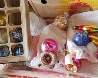 vintage christmas decorations