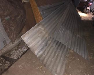 old metal sheets