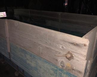 Old wooden wagon