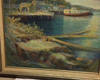 Painting by Frederic T. Wurl