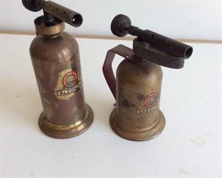 Pair of antique blowtorches https://ctbids.com/#!/description/share/254250