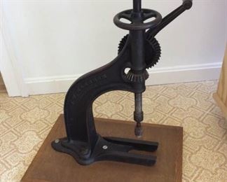 Antique drill press https://ctbids.com/#!/description/share/254213