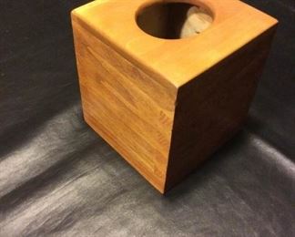 Wooden Tissue box cover https://ctbids.com/#!/description/share/254234