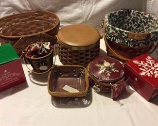 (6) Longaberger Christmas Baskets https://ctbids.com/#!/description/share/254317