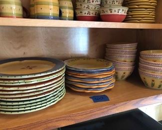 Pfaltzgraff Pistoulet- 32 Plates and Bowls https://ctbids.com/#!/description/share/255337