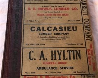 1944-45 Austin phone book