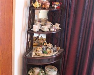Antique Victorian Corner Shelf