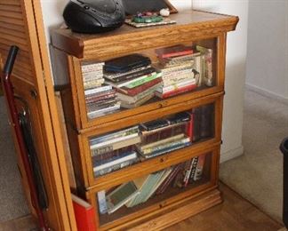 Barrister bookcase – flag display case