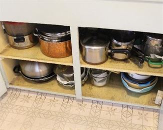 Pots and pans-mixing bowls