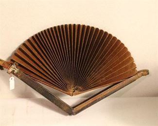Antique folding fan