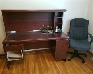 The office desk is FREE! 