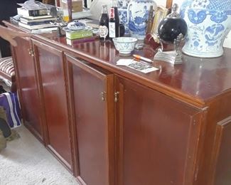 Large double door console/cabinet