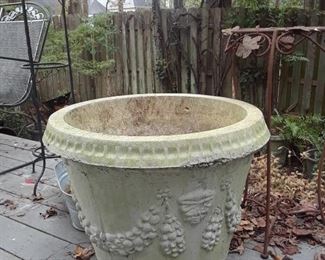 Another large concrete planter