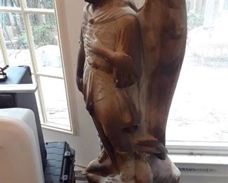 Another view of the angel