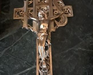 Brass cross