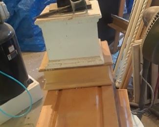 Pedestals, doors, many other construction materials