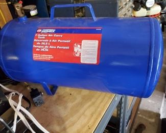 CAMPBELL HAUSFELD  7 GAL. PORTABLE AIR TANK