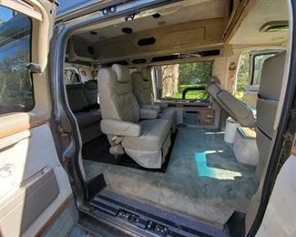 INSIDE OF VAN