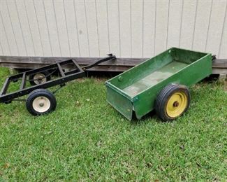 2 SMALL SIZE UTILITY TRAILERS