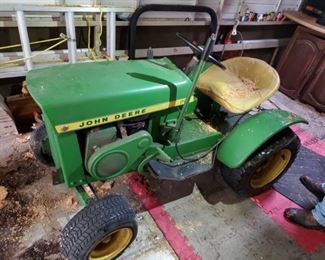 JOHN DEERE 110 MOWER (AS IS) .....$250 OR BEST OFFER