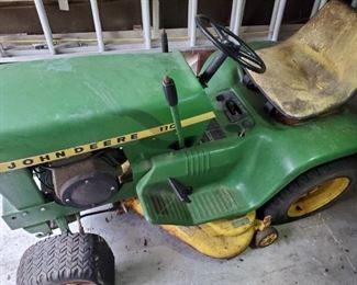 ANOTHER JOHN DEERE 110 MOWER (AS IS CONDITION.....$200 OR BEST OFFER