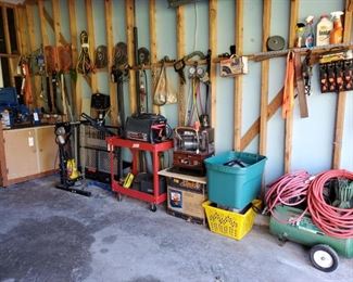 CAR CHAIR LIFT, COMPRESSOR, AND MORE TOOLS