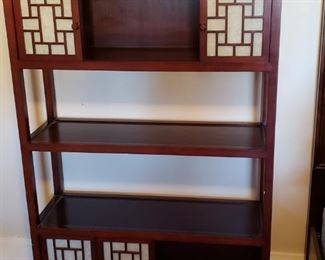 Asian Bookcase Cabinet